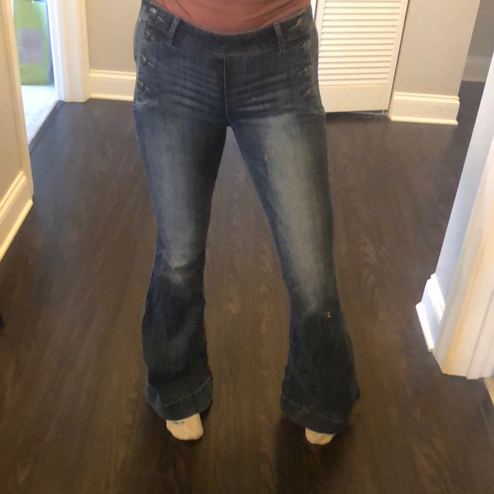 Bell bottom jeans